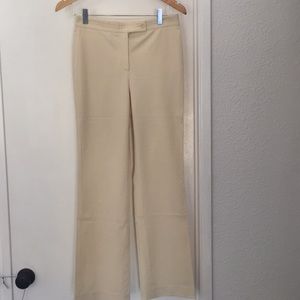 DKNY Cream Flared Pants